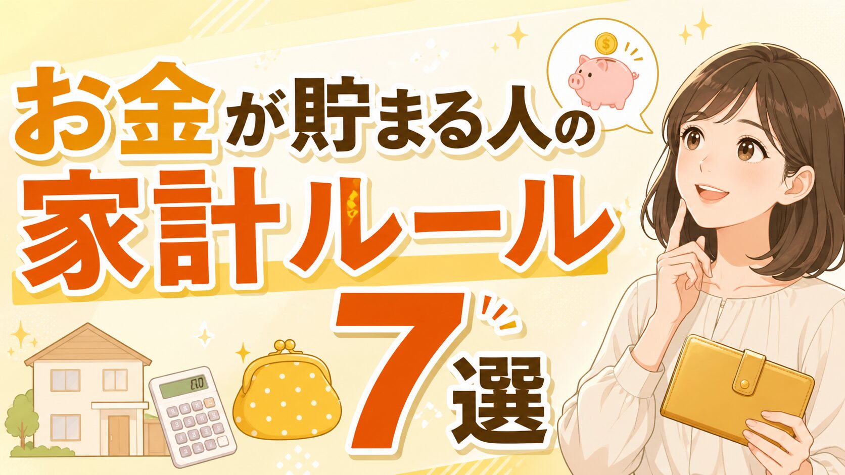 お金が貯まる人の家計ルール7選